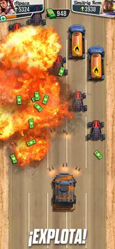 Screenshot 4 Fastlane: Fun Car Racing Game iphone