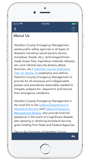 Hamilton County Indiana EMA(圖2)-速報App