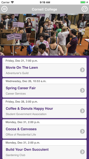 Cornell College Events(圖2)-速報App