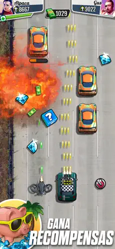 Στιγμιότυπο οθόνης 2 Fastlane: Fun Car Racing Game iphone