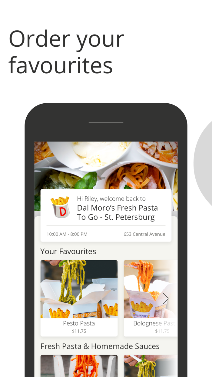 DalMoros Fresh Pasta To Go