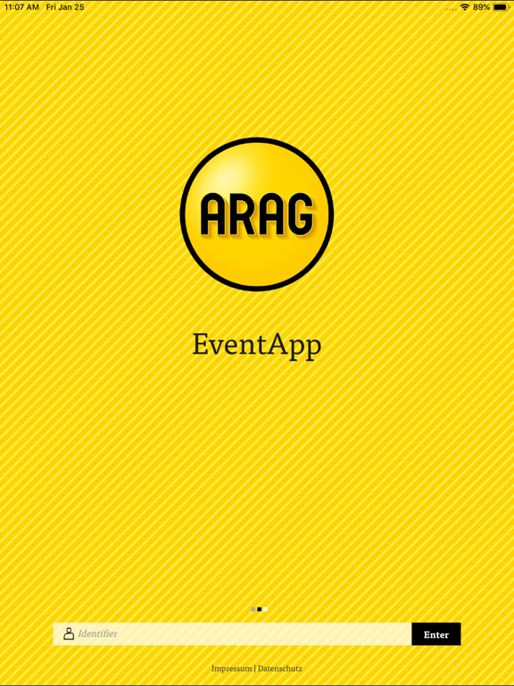 Screenshot #4 pour ARAG Event App