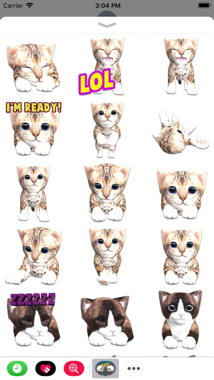 Cat Emoji Sticker Collection