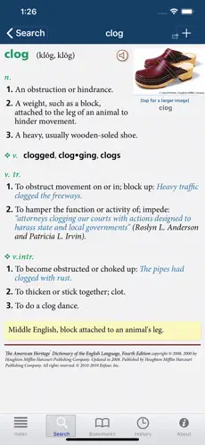 Capture 3 American Heritage® Dictionary iphone