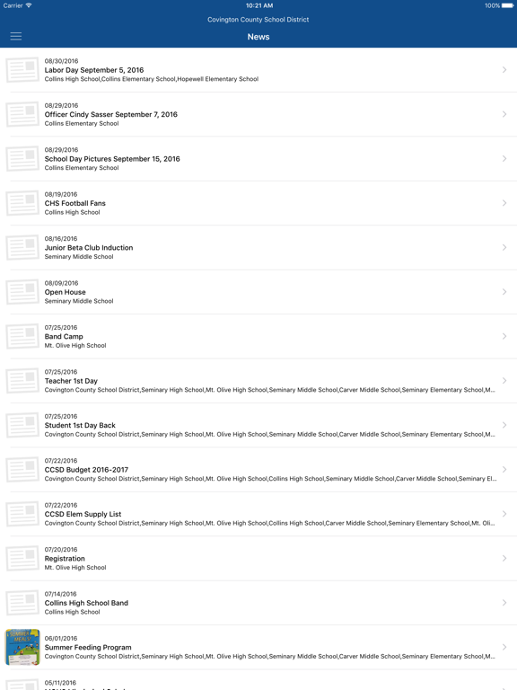Screenshot #5 pour Covington County Schools