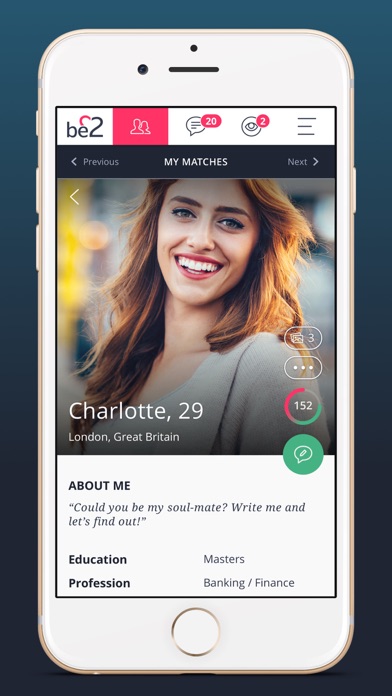 be2 – Matchmaking for singlesのおすすめ画像3