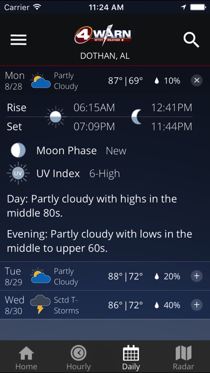 WTVY-TV 4Warn Weather