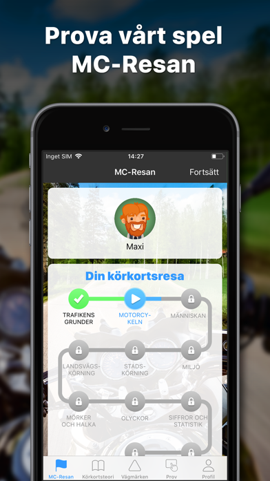 How to cancel & delete iKörkort MC Lite from iphone & ipad 4