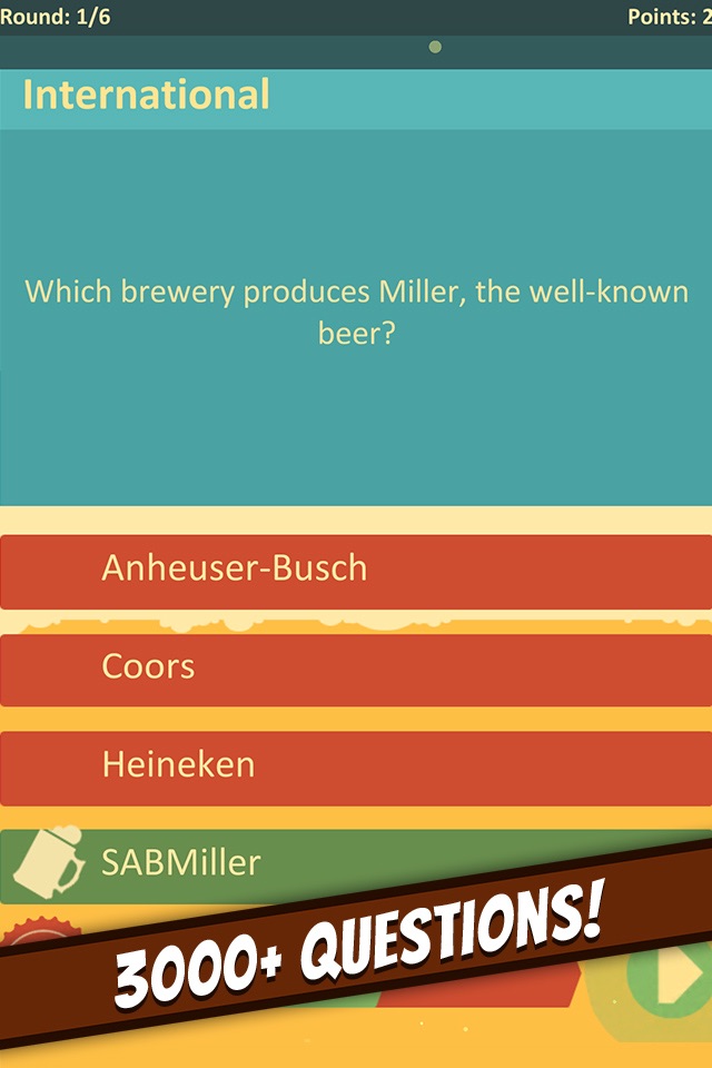 The Beer Quiz screenshot 2