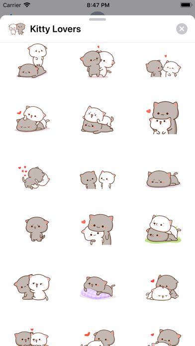 Kitty Lovers - Cat Stickers screenshot 4