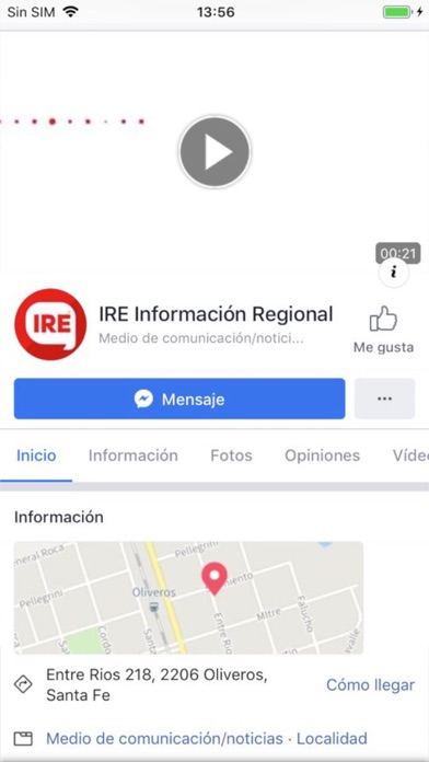 IRE Información Regional screenshot 2