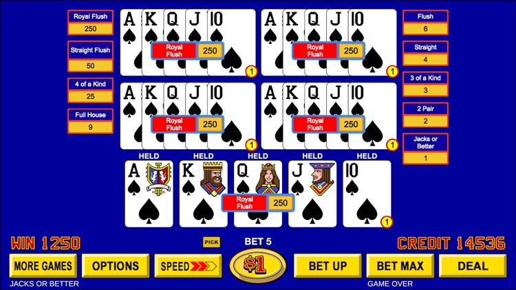 Video Poker - Classic Games screenshot-6