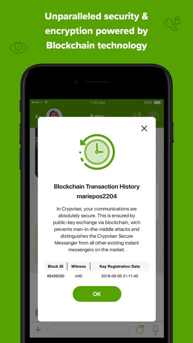 Crypviser Secure Messenger screenshot 4