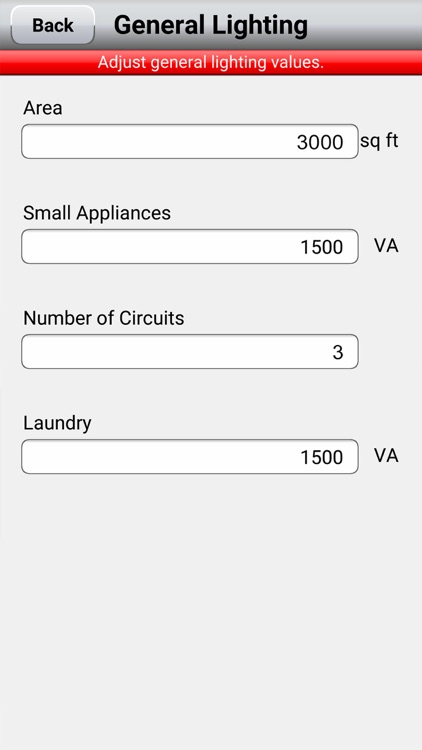 Electrical Load Calculator '14