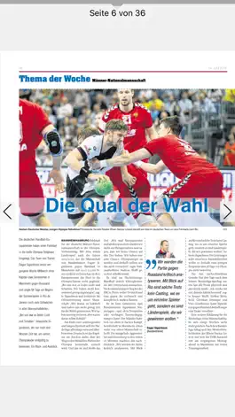 Game screenshot Handballwoche ePaper hack