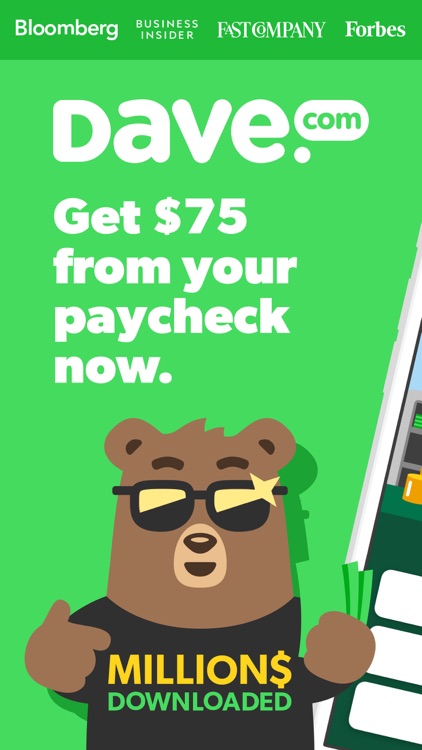 Dave: $75 Before You Get Paid