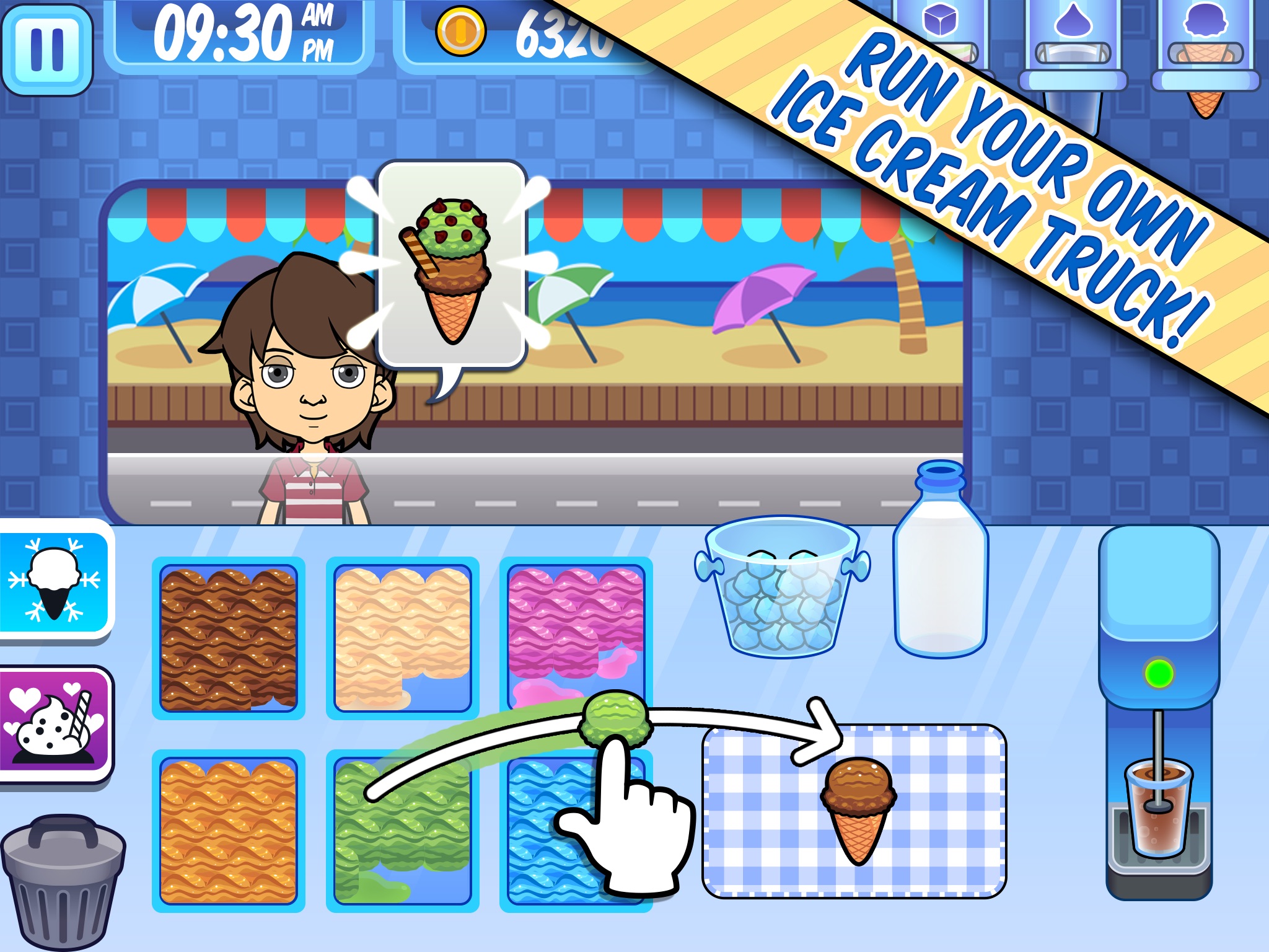 My Ice Cream Truck: Sugar Run screenshot 2