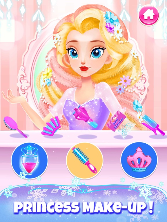 игра принцесса парикмахерская на iPad