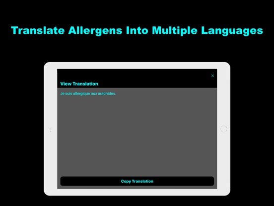 AllergyMe Translate - Eat Safe Screenshots