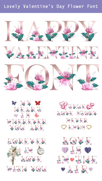 Valentine's Day - Custom Font screenshot-3