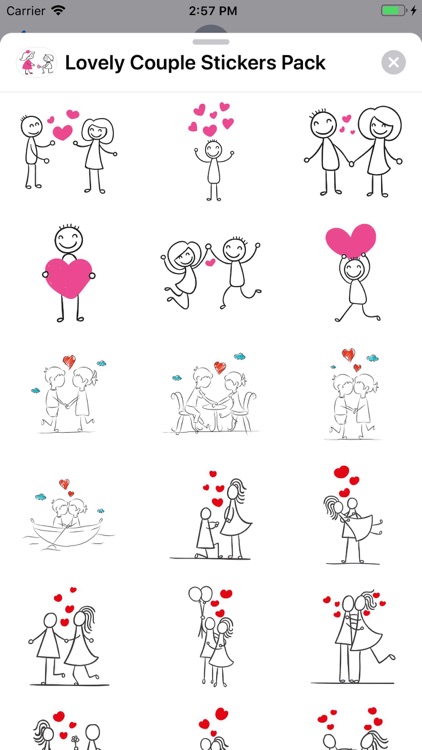 Lovely Couple - Stickers Pack