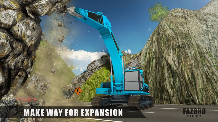 Heavy Excavator Rock Mining 3D screenshot-4