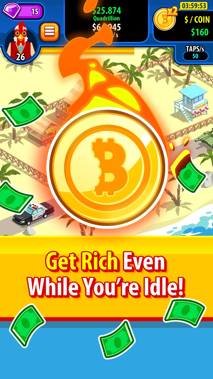 Crypto Trillionaire - Free Hack screenshot 5 - iOS game interface