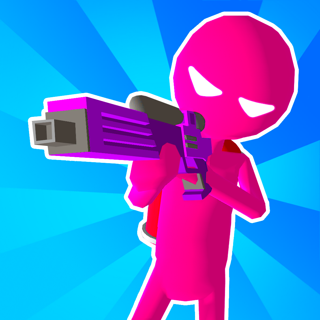 Get Paintman 3D - Stickman shooter for iOS, iPhone, iPad Aso Report
