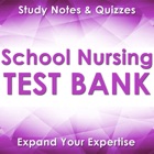 School Nursing Exam Review App-2400 Q&A Flashcards