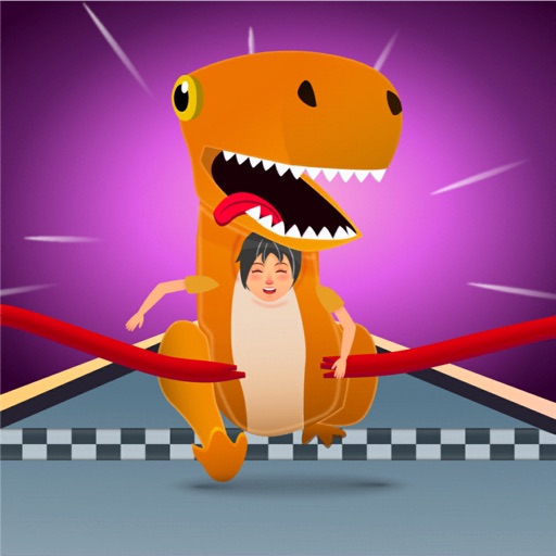 Funny Dino Race icon