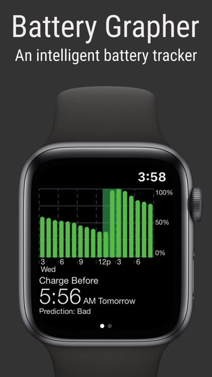 Battery Grapher for Watch