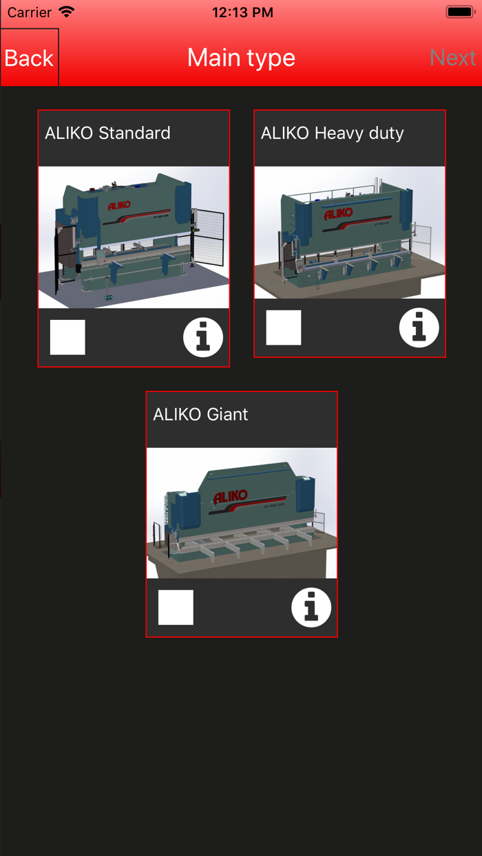 Aliko Press Brakes