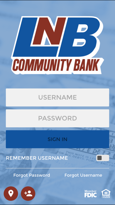 How to cancel & delete LNB Community Bank from iphone & ipad 1