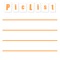If you've ever written out a list only to leave it behind, PicList is a must for you