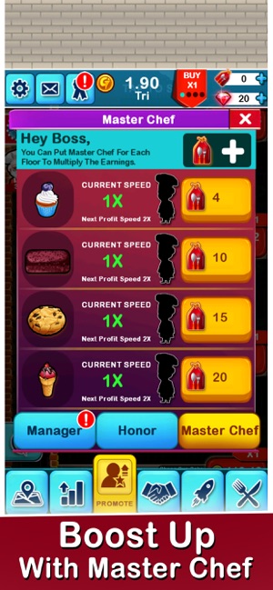 Idle Food Factory Clicker Game