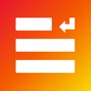 Icon Add Line Breaks for Instagram