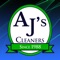 AJ's Cleaners Mobile provides instant access to your personal AJ's Cleaners account and customer information, giving you the ability to track your orders as they are processed, view your cleaning history and receipts, and much more