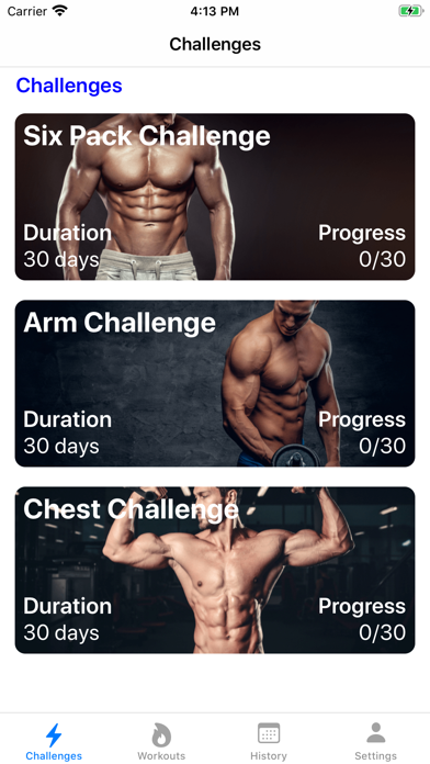 Home Workout - Men Fitness screenshot 4