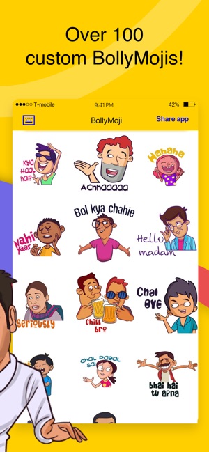 BollyMoji - keyboard & emojis(圖2)-速報App