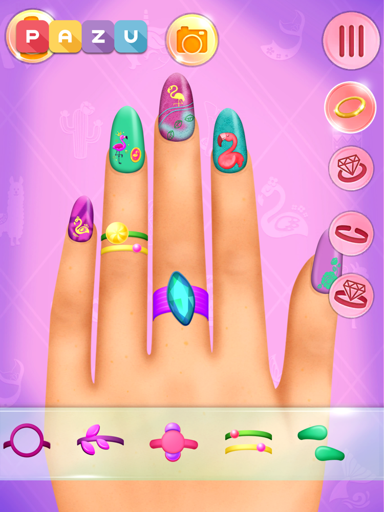 Girls Nail Salon Kids Games. App for iPhone Free Download Girls