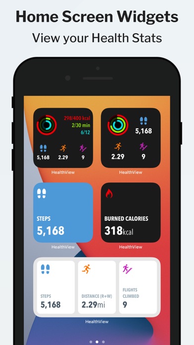 HealthView Widget screenshot1