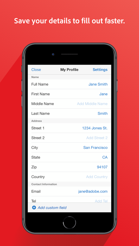 Adobe Fill & Sign－Form Filler App for iPhone - Free ...