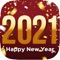 A fun framing app with a photo editor tool to create happy New Year greeting cards and add text to write messages in your own style