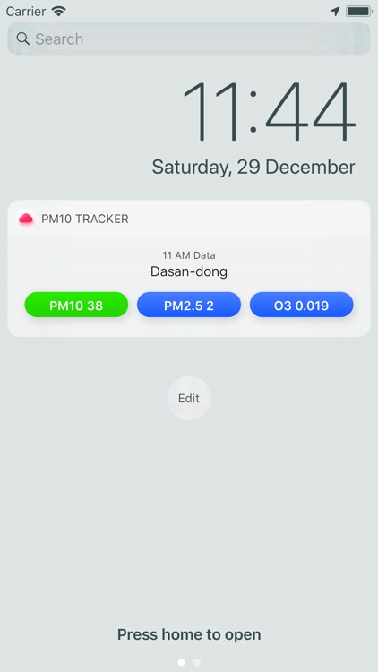 PM10 Tracker (미세먼지알림이) screenshot-3