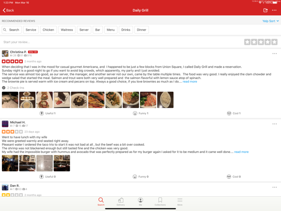 iPad Image of Yelp Food, Delivery & Services