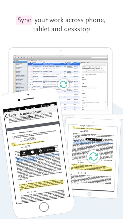 Mendeley (PDF Reader) screenshot-5