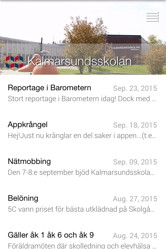 Kalmarsundsskolan screenshot 2