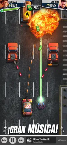 Εικόνα 5 Fastlane: Fun Car Racing Game iphone