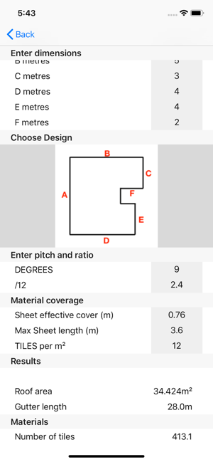 Roof Material Calculator(圖3)-速報App