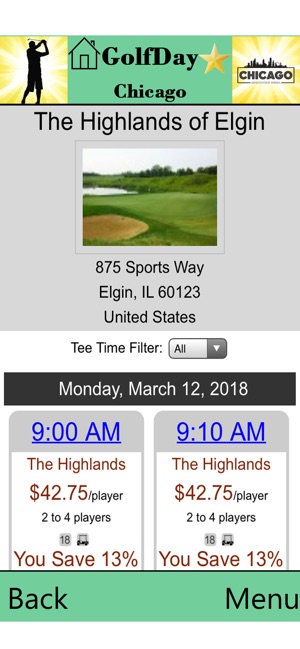 GolfDay Chicago(圖1)-速報App